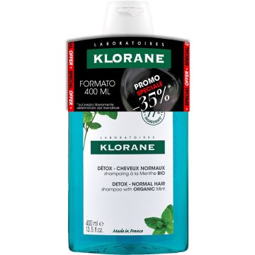 Klorane Shampoo Menta Acqua 400 ml Black Friday