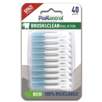 Plakkontrol Brush&clean 40pz
