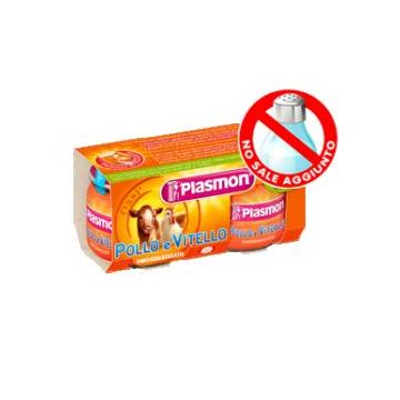 Plasmon Omog Vtl/pollo 80gx2pz