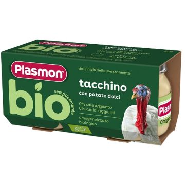 Plasmon Bio Omog Tacchino 2pz
