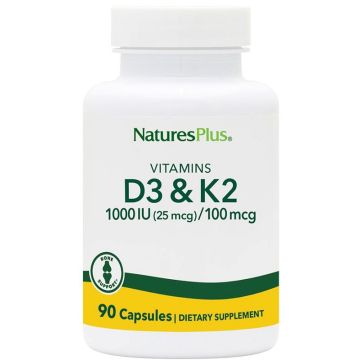 Vit D3/vit k2 1000 ui 90cps