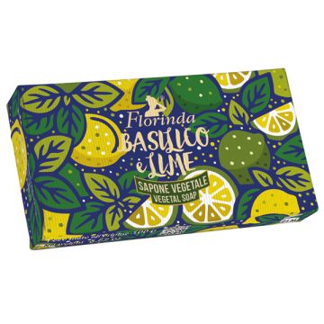 Florinda i Cremosi Basilico e Lime Sapone Vegetale 100 g
