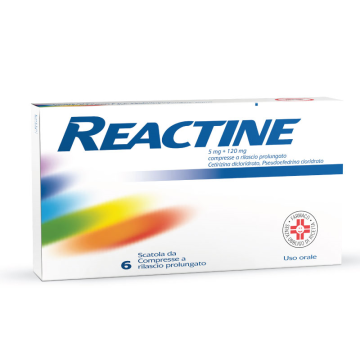 Reactine*6cpr 5mg+120mg rp