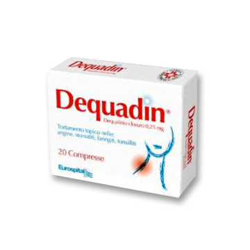 Dequadin*20cpr 0,25mg