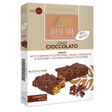 Dlab Crunch Cioccolato Barr 3p