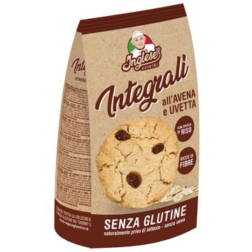 Inglese Biscotti Avena/uve300g