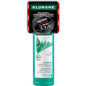 Klorane Shampoo Secco Ortica 150 ml Black Friday