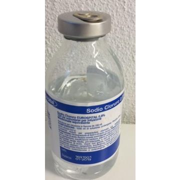 Sodio Cloruro (eurospital)*1 Flacone 100 ml 0,9%