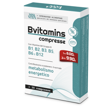 Sanavita Bvitamins 30cpr