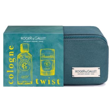 Roger&gallet Set Natale Trousse Twist Eau de Cologne 100 Ml+ Deodorant 24h 50 g 25