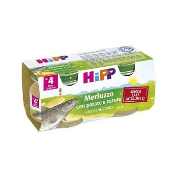 Hipp Omog Merluz/car/pat 2x80g