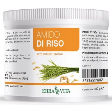 Amido di Riso Barattolo 300g