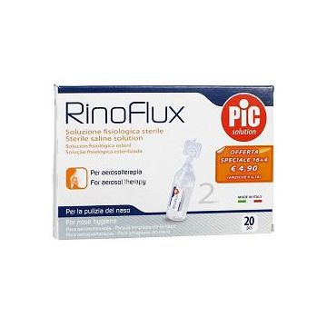 Rinoflux Sol Fisiol 20f 2ml