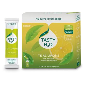 Tasty H2o Te' al Limone 12 Stick da 2,5 g