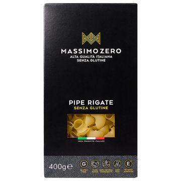 Massimo Zero Pipe Rigate 400g