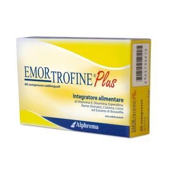 Emortrofine Plus 40cpr Subling