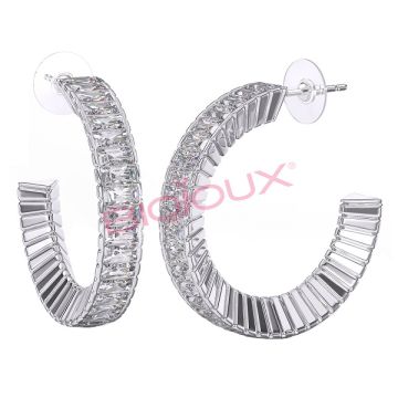 Bjt356 Orecchino Thaladir Stainless Steel