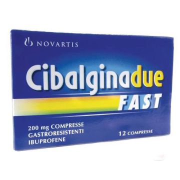 Cibalgina Due Fast*12cpr 200mg