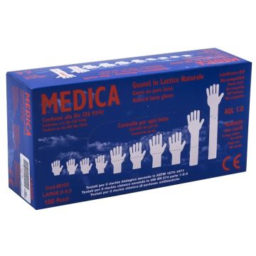 Guanti Lattice C/polv l 100pz