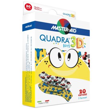 M-aid Quadra3d Cer Boys Assort
