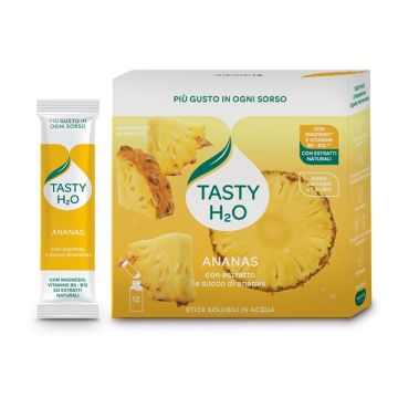 Tasty H2o Ananas 12 Stick da 2,5 g