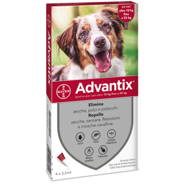 Advantix Spot On*4pip 10-25kg