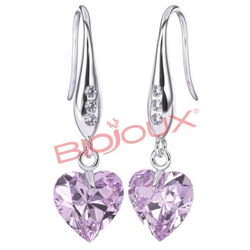 Bjt721 Orecchini Bor Heart ss
