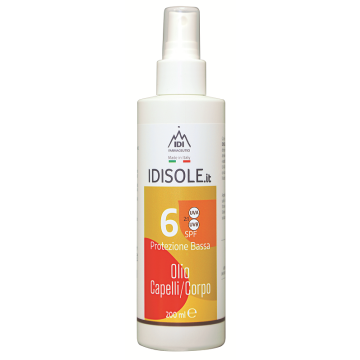 Idisole-it Spf6 Olio Corpo Cap