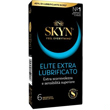 Profilattico Skyn Elite Extra Lubrificato 6 Pezzi