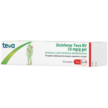 Diclofenac Teva*gel 60g 10mg/g