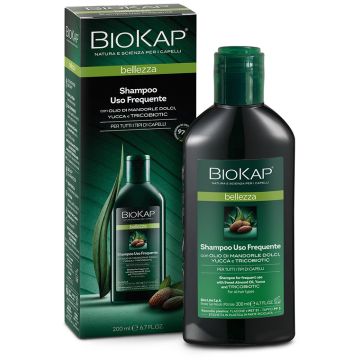 Biokap Bellezza Shampoo Uso Frequente con Tricobiotic 200 ml