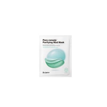 Dr.jart+ Pore Remedy - Purifying Mud Mask Maschera Viso Purificante in Tessuto, 1 Maschera