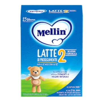 Mellin 2 Latte Polvere 1,2 kg