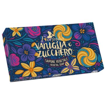 Florinda i Cremosi Vaniglia e Zucchero Sapone Vegetale 100 g