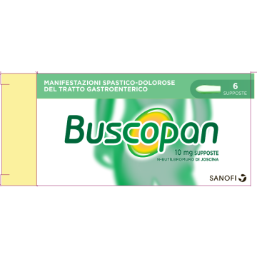 Buscopan*6supp 10mg