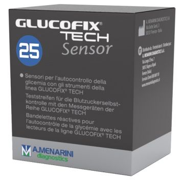 Glucofix Tech Sensor 25str
