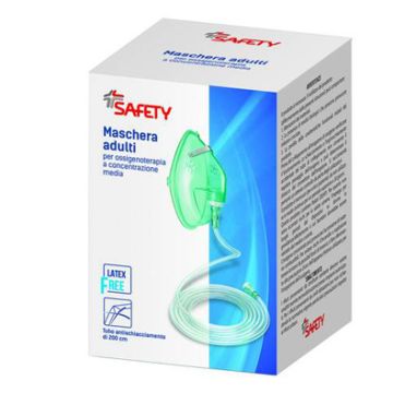 Maschera Ossigenoterapia C/tub