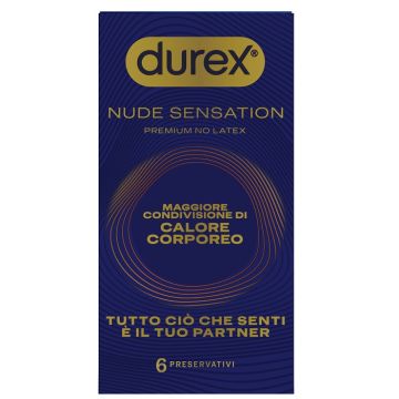 Preservativo Durex Nude Sensation 6 Pezzi