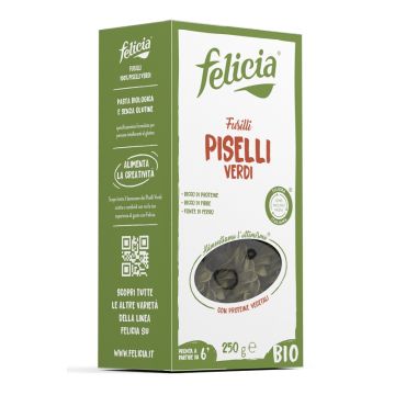Felicia Bio Fusilli Piselli ve