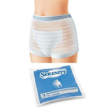 Serenity Mutandina Rete Xxl 3p