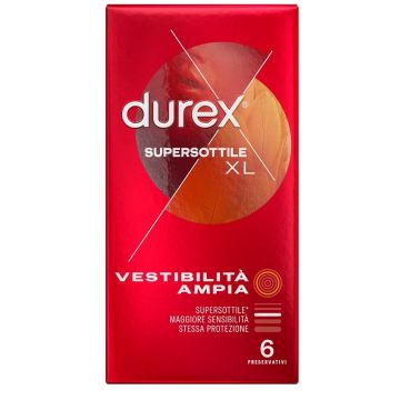Durex Supersottile xl 6pz