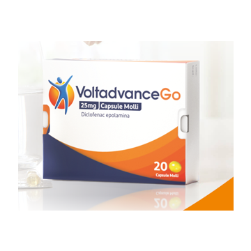 Voltadvancego*20 Cps Molli 25 mg