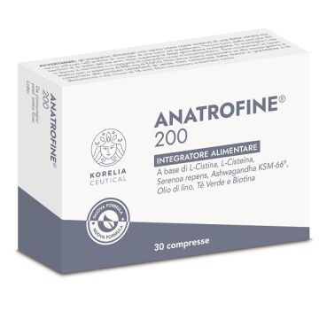 Anatrofine 200 30 Compresse 1000 mg Senza Glutine Senza Lattosio