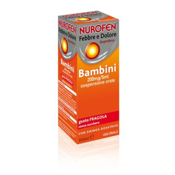 Nurofen Febbre D*200mg/5ml fra