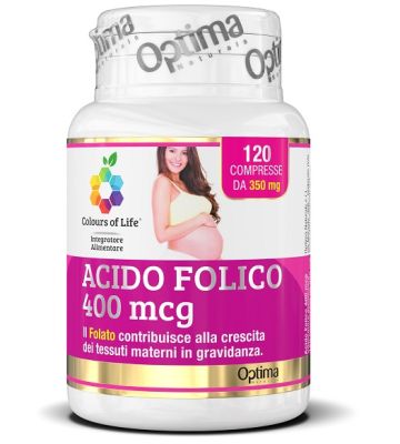 Acido Folico 120cpr Colours