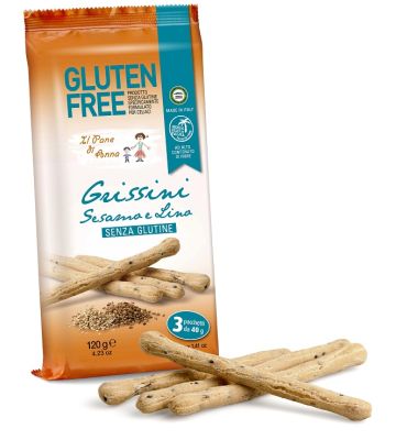 Pane Anna Grissini Se/li 3x40g