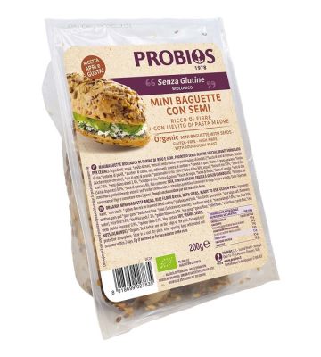 Probios Mini Baguette Semi 2 Pezzi da 100 g