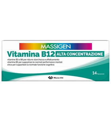 Massigen Vitamina B12 14fl