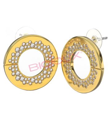 Bjt371 Orecchino Thalindra Gold Plated