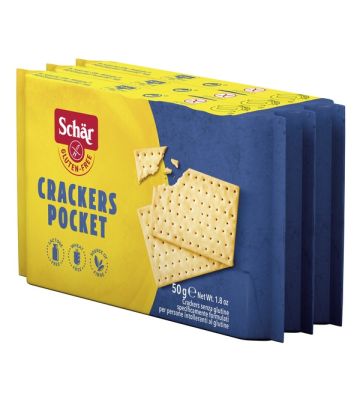 Schar Crackers Pocket 3x50g